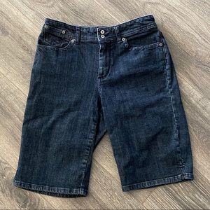 Chico’s Bermuda Jean Shorts